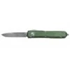 Microtech 121-10OD Ultratech Auto S/E Knife 3.46" Stonewashed Plain Blade, OD Handles