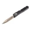 Microtech 122-13 Ultratech Auto OTF Knife 3.46" Bronze Double Edge Black Handles