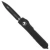 Microtech 122-1T Ultratech Tactical Double Edge All Black OTF Knife (USA)