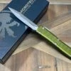 Microtech 122II-12 APODS Ultratech II D/E Stonewash AP OD Green Handles