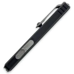 Microtech 1702-10 Hera II OTF Auto Knife 4" M390MK Double Edge Blade Black Aluminum Handles -Helle Shop microtech microtech 1702 10 hera ii otf auto knife 4 m390mk double edge blade black aluminum handles 40172732907732