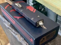 Microtech 227-13 Dirac Delta D/E - Black Handle - Bronze Blade -Helle Shop microtech microtech 227 13 dirac delta d e black handle bronze blade 39393618690260