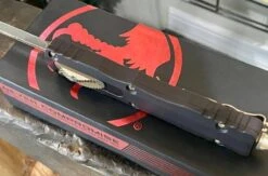 Microtech 227-13 Dirac Delta D/E - Black Handle - Bronze Blade -Helle Shop microtech microtech 227 13 dirac delta d e black handle bronze blade 39393618723028