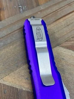 Microtech 231-10 PU UTX-85 S/E Stonewash Purple Handle Blade (USA) 12 Microtech 231-10 PU UTX-85 S/E Stonewash Purple Handle Blade (USA) -Helle Shop microtech microtech 231 10 pu utx 85 s e stonewash purple handle blade usa 39393620852948