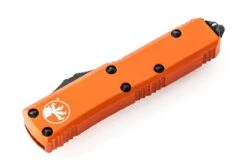 Microtech 231-1OR UTX-85 S/E Auto Knife Orange Handle Black Blade -Helle Shop microtech microtech 231 1or utx 85 s e auto knife orange handle black blade 40937064038612
