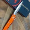 Microtech 232-12 OR UTX-85 D/E Orange Handle Full Serrated Blade (USA)