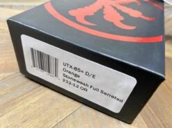 Microtech 232-12 OR UTX-85 D/E Orange Handle Full Serrated Blade (USA) -Helle Shop microtech microtech 232 12 or utx 85 d e orange handle full serrated blade usa 39393620820180