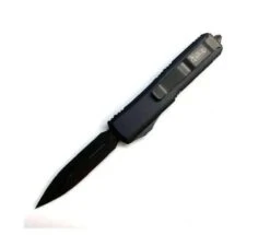 Microtech 232-1DLCT UTX-85 D/E (Black Handle - Black DLC Blade) -Helle Shop microtech microtech 232 1dlct utx 85 d e black handle black dlc blade 41986694119636