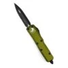 Microtech 232-1OD UTX-85 D/E Black Standard OD Green OTF Knife (USA)