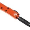 Microtech 232-1OR UTX-85 D/E Orange Handle Black Blade