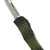 Microtech 703-12APFRGS Signature Hera OTF Auto Knife 3.125" Apoc Drop Point Grenade Green Frag