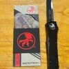 Microtech Combat Troodon 143-1T Tactical Single Edge Black Handle