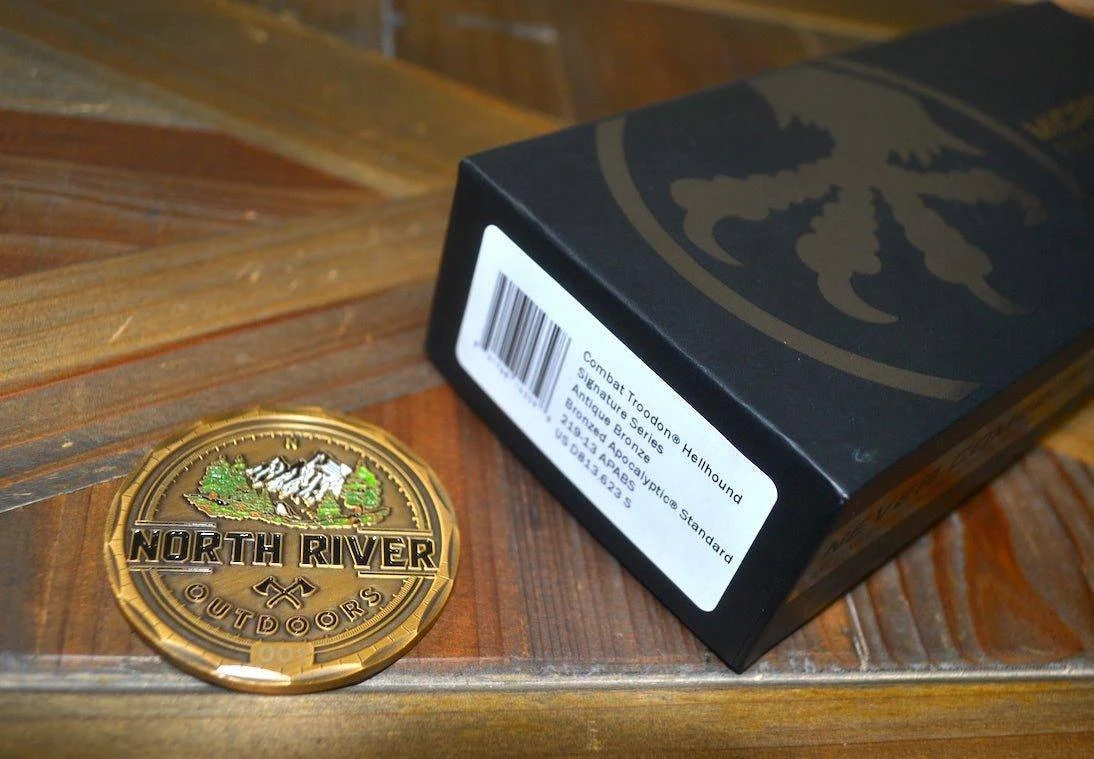 Microtech Combat Troodon 219-13APABS Hellhound Bronze Signature Series 5 Microtech Combat Troodon 219-13APABS Hellhound Bronze Signature Series - Image 5