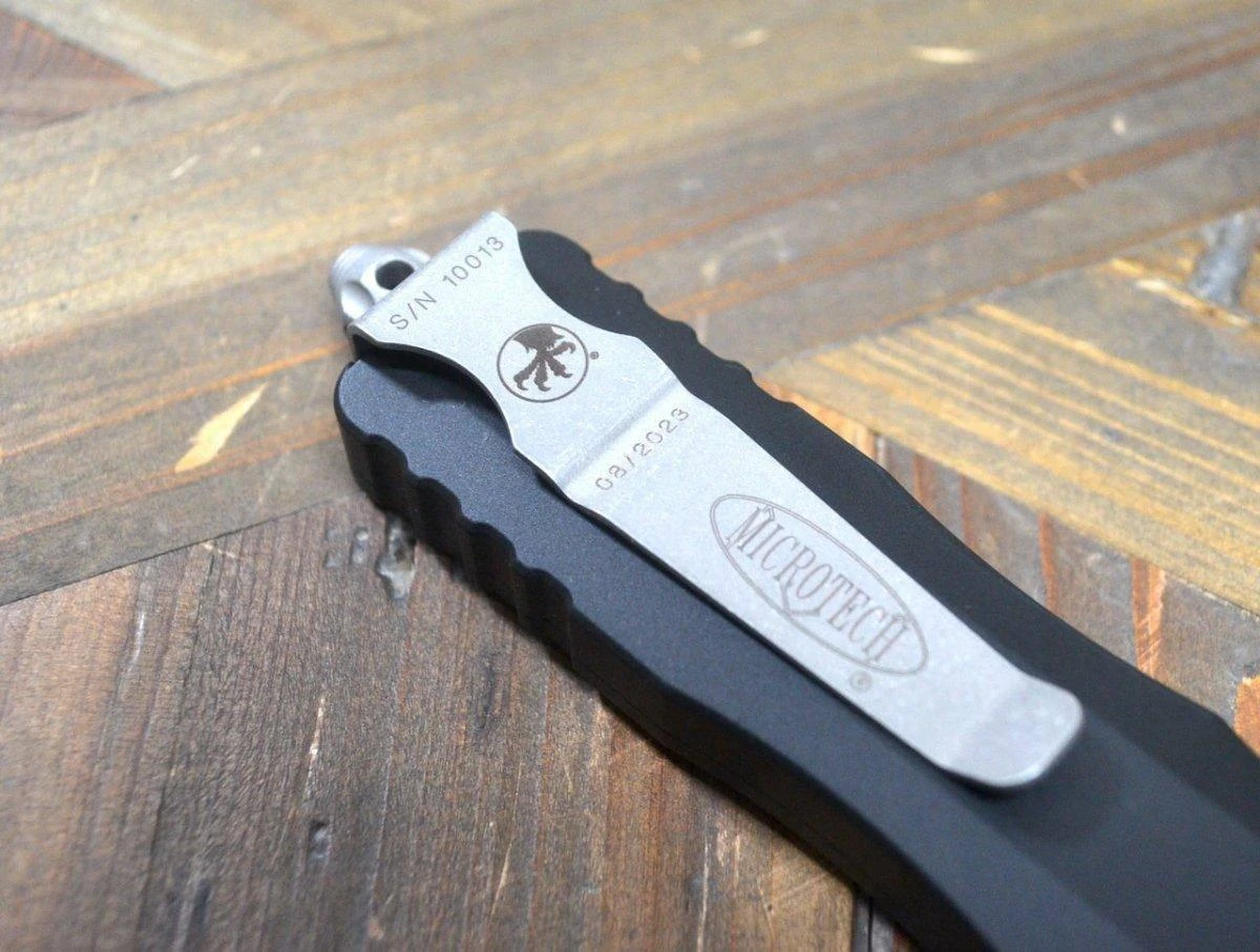 Microtech Dirac Delta 227-10AP D/E Stonewash OTF Auto Apocalyptic 3 Microtech Dirac Delta 227-10AP D/E Stonewash OTF Auto Apocalyptic - Image 3