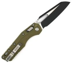 Microtech Knives MSI RAM LOK OD Green Polymer & Black M390MK (USA) -Helle Shop microtech microtech knives msi ram lok od green polymer black m390mk usa 40210332319956