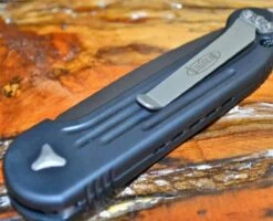 Microtech LUDT Automatic Knife Black (3.4" Black) 135-1 -Helle Shop microtech microtech ludt automatic knife black 3 4 black 135 1 41986299723988