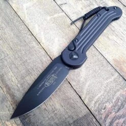 Microtech LUDT Automatic Knife Black (3.4" Black) 135-1 -Helle Shop microtech microtech ludt automatic knife black 3 4 black 135 1 41986300018900