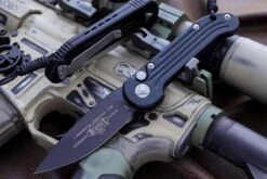 Microtech LUDT Automatic Knife Black (3.4" Black) 135-1 -Helle Shop microtech microtech ludt automatic knife black 3 4 black 135 1 41986300608724