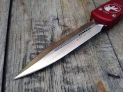 Microtech Ultratech 122-10 Auto OTF Knife 3.46" Stonewash D/E