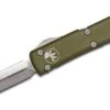 Microtech Ultratech 122-4 OD Auto OTF Knife 3.46" Satin D/E OD Handles