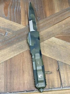 Microtech Ultratech Bayonet Olive Camo P/S 120-2OCS -Helle Shop microtech microtech ultratech bayonet olive camo p s 120 2ocs 39393632452820