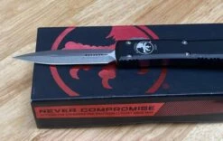 Microtech Ultratech D/E Blade Show 2021 Stonewash Knife 122-10BS21 -Helle Shop microtech microtech ultratech d e blade show 2021 stonewash knife 122 10bs21 39393629405396
