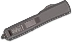 Microtech Ultratech Tactical Auto OTF 3.46" Fully Serrated Black Tanto Blade -Helle Shop microtech microtech ultratech tactical auto otf 3 46 fully serrated black tanto blade 41987234267348