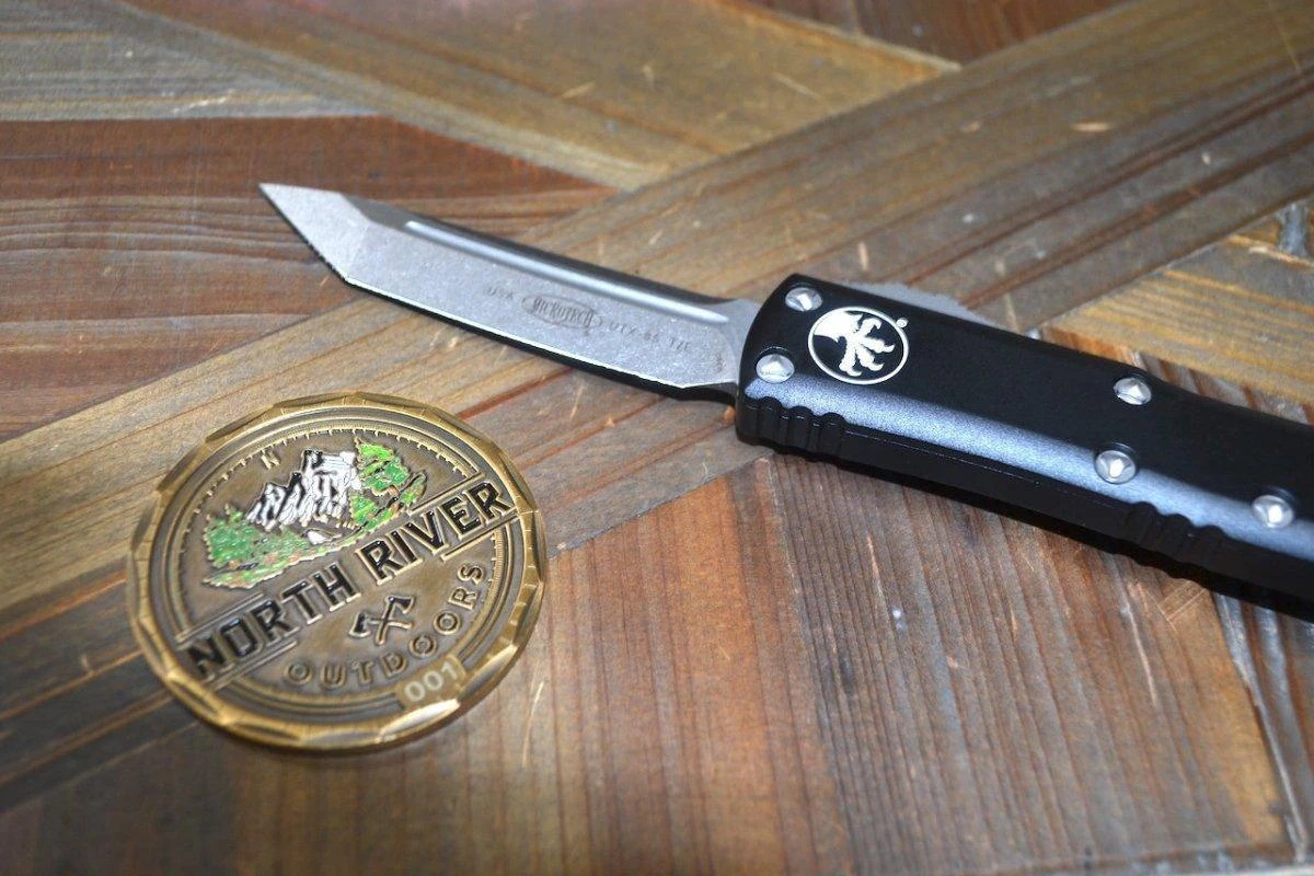 Microtech UTX-85 233-10 T/E Stonewash Standard 1 Microtech UTX-85 233-10 T/E Stonewash Standard