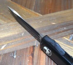 Microtech UTX-85 233-2T T/E Black Tactical P/S -Helle Shop microtech microtech utx 85 233 2t t e black tactical p s 39393635598548