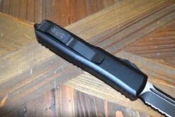 Microtech UTX-85 233-2T T/E Black Tactical P/S -Helle Shop microtech microtech utx 85 233 2t t e black tactical p s 39393635696852