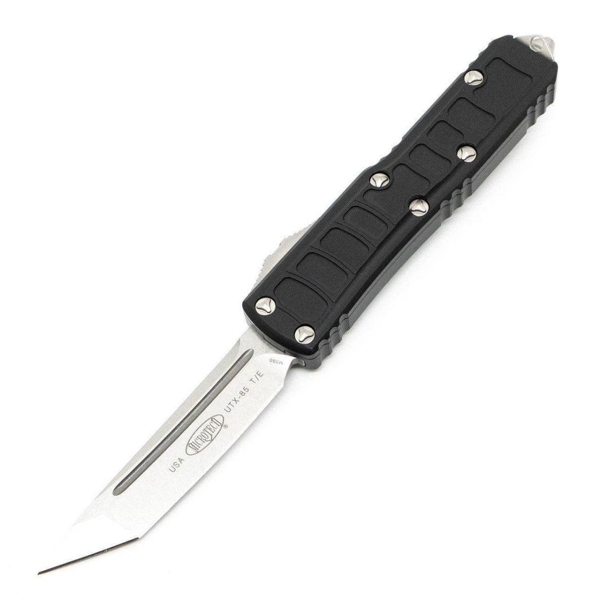 Microtech UTX-85 233II-4 S T/E Tanto Stepside Satin Blade (USA) 1 Microtech UTX-85 233II-4 S T/E Tanto Stepside Satin Blade (USA)