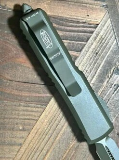 Microtech UTX-85 D/E Cerakote OD Green Standard 232-1COD -Helle Shop microtech microtech utx 85 d e cerakote od green standard 232 1cod 39393637499092