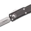 Microtech UTX-85 OTF Knife 3" Apoc D/E, Black Handles 232-10AP