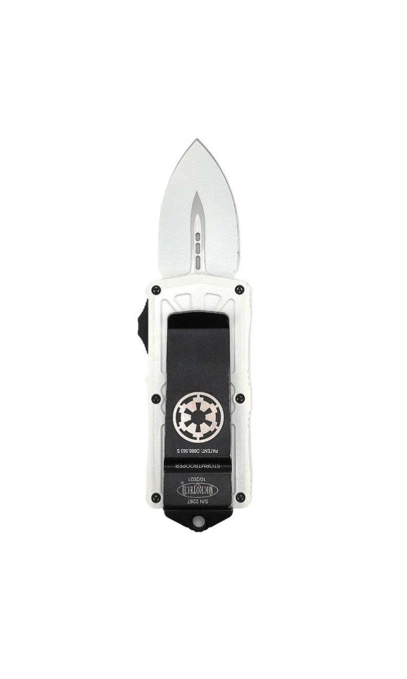 Pre-Owned Microtech 157-1ST Stormtrooper Exocet OTF Auto Knife 1.98" (Discontinued) 2 Pre-Owned Microtech 157-1ST Stormtrooper Exocet OTF Auto Knife 1.98" (Discontinued) - Image 2