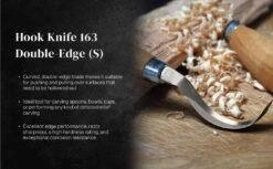 Morakniv 163 Double-Edged Hook Knife 2.91" 12C27 No Sheath -Helle Shop morakniv morakniv 163 double edged hook knife 2 91 12c27 no sheath 39649414447316