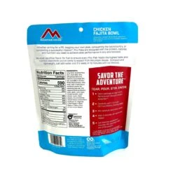 Mountain House Chicken Fajita Pro-Pak Hiking, Survival & Emergency Food (Pouch) -Helle Shop mountain house mountain house chicken fajita pro pak hiking survival emergency food pouch 40444482158804