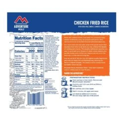 Mountain House Chicken Fried Rice Survival & Emergency Food (Pouch) -Helle Shop mountain house mountain house chicken fried rice survival emergency food pouch 39393642873044