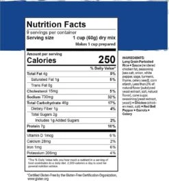 Mountain House Rice & Chicken Survival & Emergency Food #10 Can -Helle Shop mountain house mountain house rice chicken survival emergency food 10 can 39393645560020