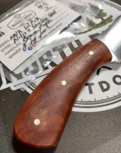 Nic Nichols Lil Muk Brown Maple Handles (Custom) -Helle Shop nicholas nichols nic nichols lil muk brown maple handles custom 41987269886164