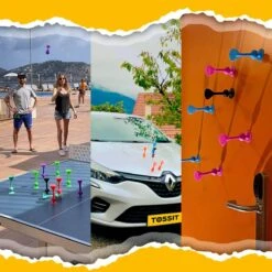 TOSSIT Game Family Pack (4 Person Set) -Helle Shop north river outdoors tossit game family pack 4 person set 41987166437588