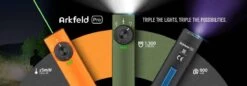 Olight Arkfeld Pro Flashlight With LED Light, UV And Laser Flashlight 1300 Max Lumens 23 Olight Arkfeld Pro Flashlight With LED Light, UV And Laser Flashlight 1300 Max Lumens -Helle Shop olight arkfeld pro flashlight with led light uv and laser flashlight 1300 max lumens 41989655462100
