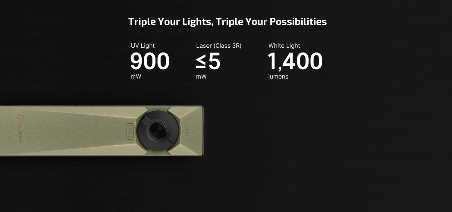 Olight Arkfeld Ultra 3-in-1 EDC Flashlight O-aluminum Material 9 Olight Arkfeld Ultra 3-in-1 EDC Flashlight O-aluminum Material - Image 9