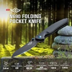 Olight OKNIFE Drever N690 Tactical EDC Folding Pocket Knife - G10 -Helle Shop olight oknife drever n690 tactical edc folding pocket knife g10 39393650999508