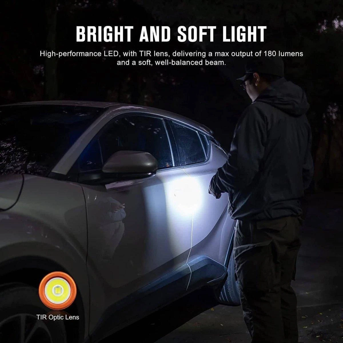 Olight I1R 2 Pro EOS Rechargeable Keychain Twist Flashlight (180 Lumens) 8 Olight I1R 2 Pro EOS Rechargeable Keychain Twist Flashlight (180 Lumens) - Image 8