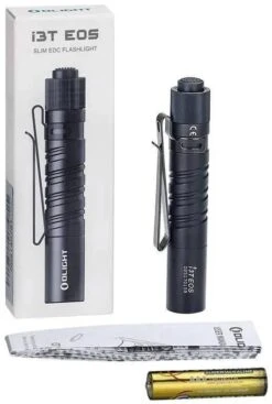Olight I3T EOS 180 Lumens EDC Flashlight (AAA Battery) -Helle Shop olight olight i3t eos 180 lumens edc flashlight aaa battery 41986411987156