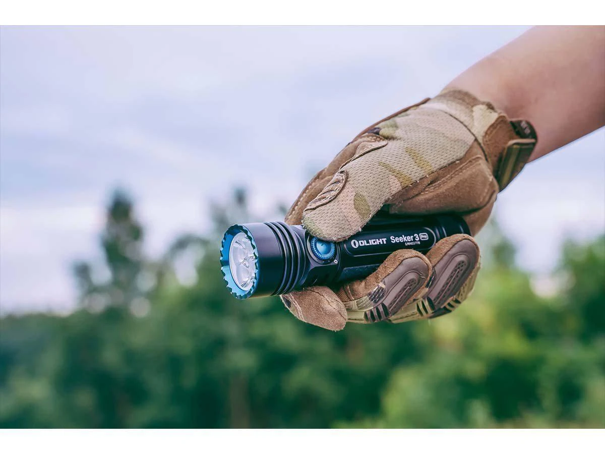 Olight Seeker 3 Pro Rechargeable LED 4200 Lumen Flashlight 6 Olight Seeker 3 Pro Rechargeable LED 4200 Lumen Flashlight - Image 6