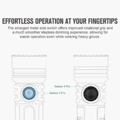 OLIGHT Seeker 4 Pro Rechargeable Flashlight 4600 Lumens USB C 20 OLIGHT Seeker 4 Pro Rechargeable Flashlight 4600 Lumens USB C -Helle Shop olight olight seeker 4 pro rechargeable flashlight 4600 lumens usb c matte black cool white 40161835286740