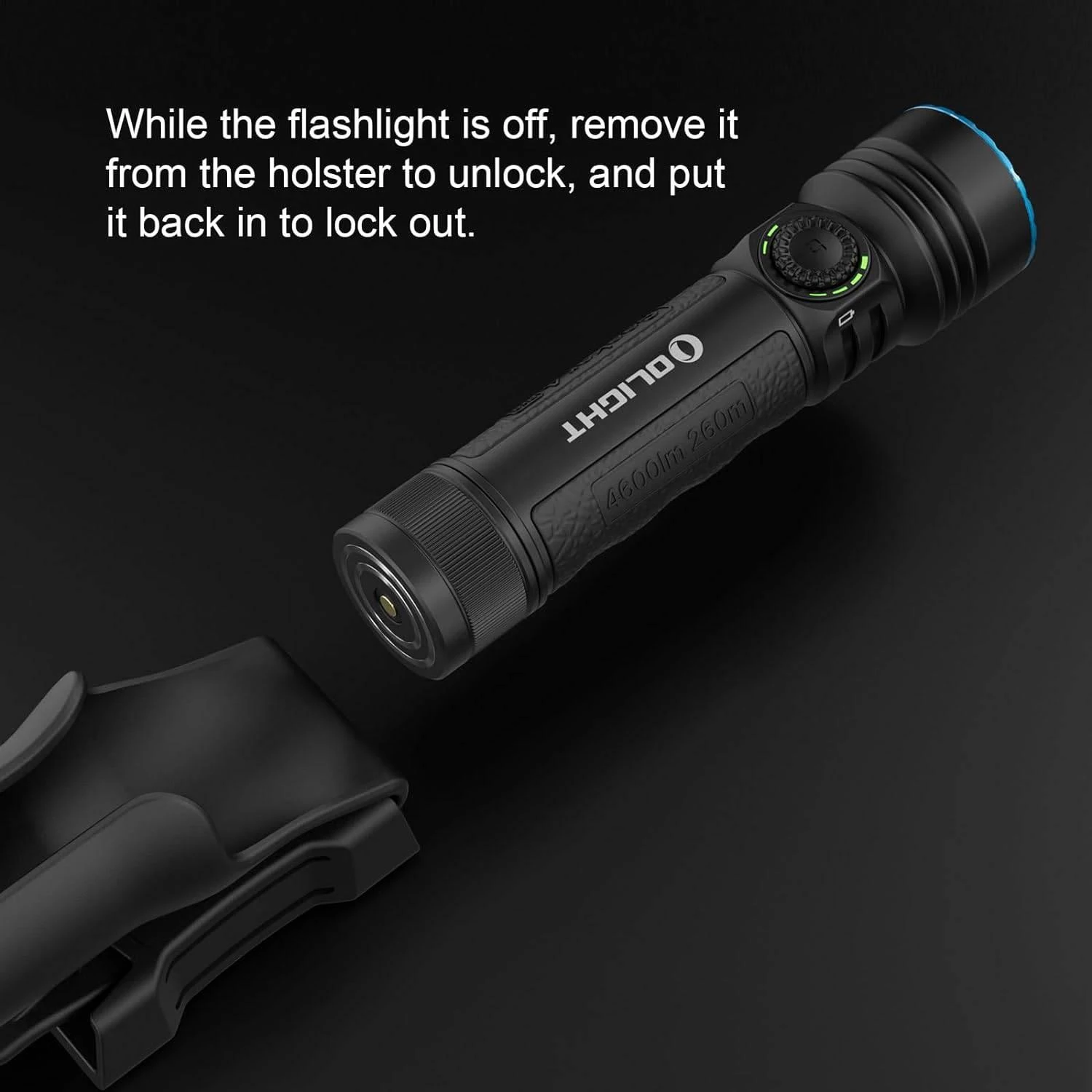OLIGHT Seeker 4 Pro Rechargeable Flashlight 4600 Lumens USB C 9 OLIGHT Seeker 4 Pro Rechargeable Flashlight 4600 Lumens USB C - Image 9