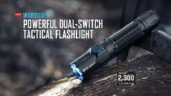 Olight Warrior 3 Pro Flashlight (2300 Lumens) -Helle Shop olight olight warrior 3 pro flashlight 2300 lumens 39393665810644