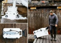 Pelican Elite 80QT Wheeled Cooler (USA) -Helle Shop pelican pelican elite 80qt wheeled cooler usa 41903696937172